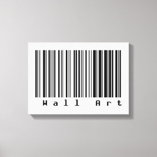 Toile Barcode Art - OEuvre murale