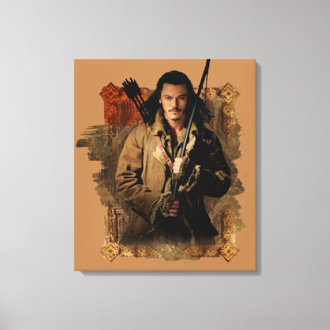 Toile BARD THE BOWMAN™ Graphisme encadré (Recto)