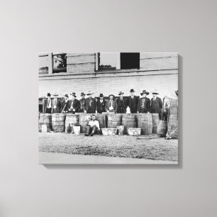 Toile Barils de Bootleg Liquor, 1922