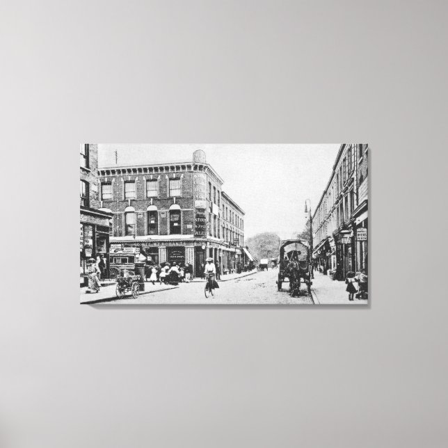 Toile Barn Tavern, Highbury, c.1900 (Recto)