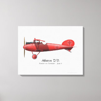 Toile Baron rouge Manfred von Richthofen Allemand Flying