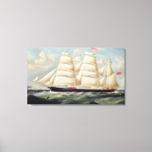 Toile Barque "Clendovey" de tondeuse (huile sur la