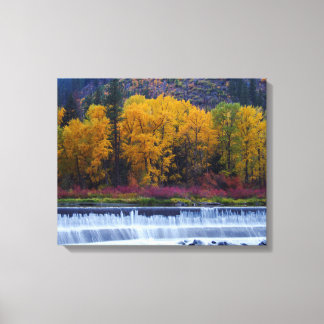 Toile Barrage de Wenatchee à l'automne