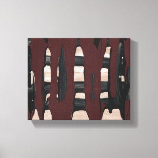 Toile Barre de chocolat fondu