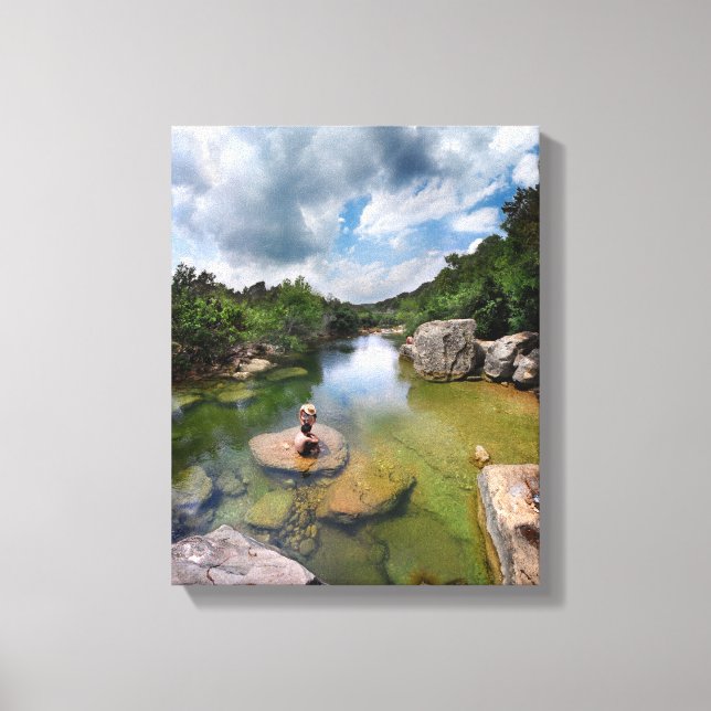 Toile Barton Creek 15 - Austin Texas (Recto)
