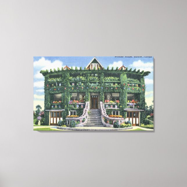 Toile Bartow, Floride - Vue frontale de la Merveilleuse (Recto)