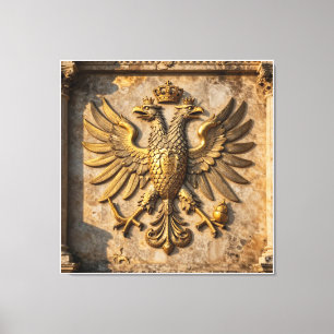 Toile Bas-relief en pierre antique du souverain illyrien