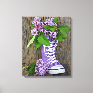 Toile Baskets Lilac