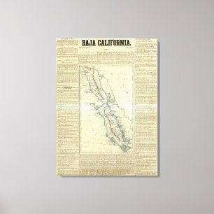 Toile Basse Californie, Mexique