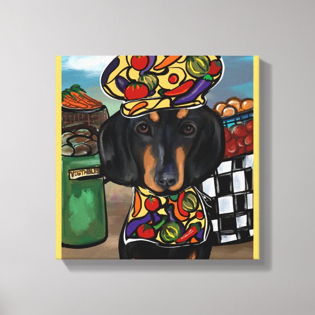 Toile Basset allemand     (Recto)
