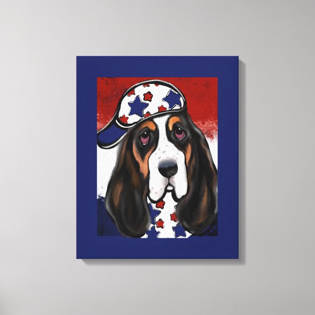 Toile Basset Hound (Recto)