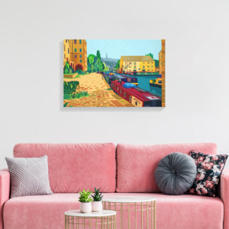 Toile Bassin du canal de Sowerby Bridge