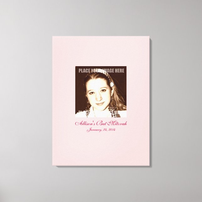 Toile Bat mitzvah Se connecter Conseil d'administration (Recto)