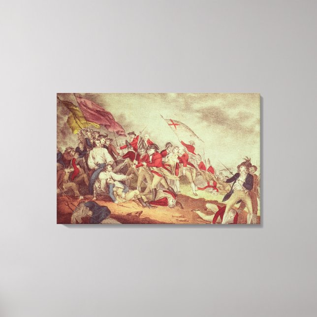 Toile Bataille à Bunker's Hill (Recto)