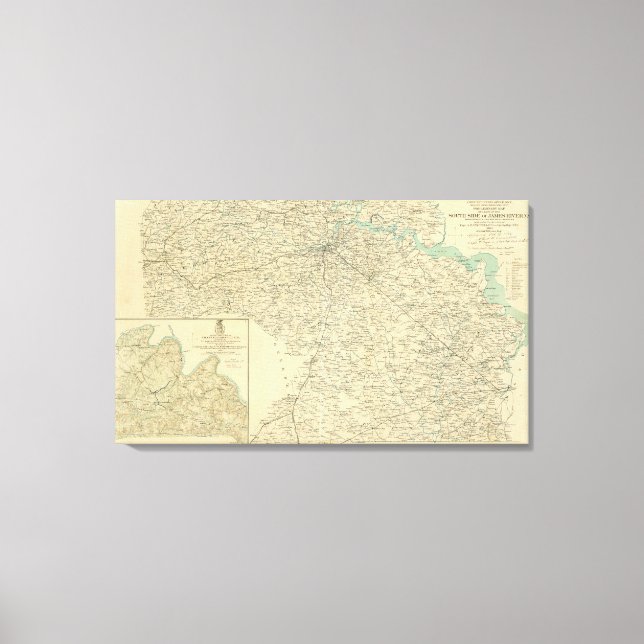 Toile Bataille de Chancellorsville (Recto)