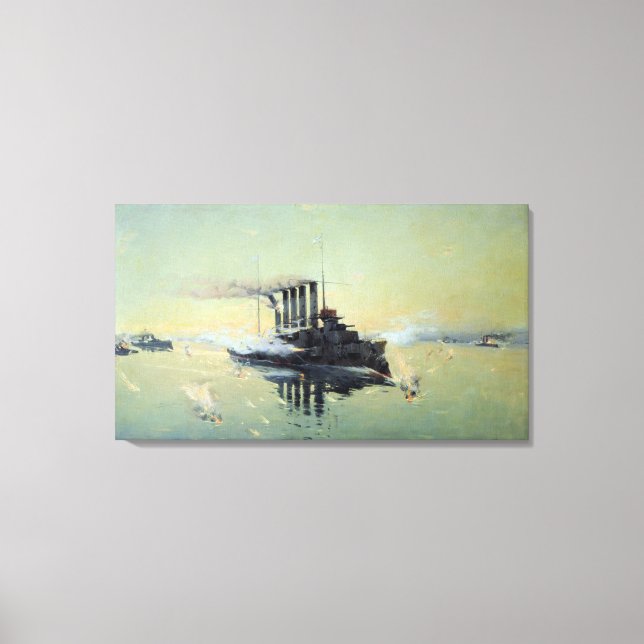 Toile Bataille de Cruiser Askold (Recto)