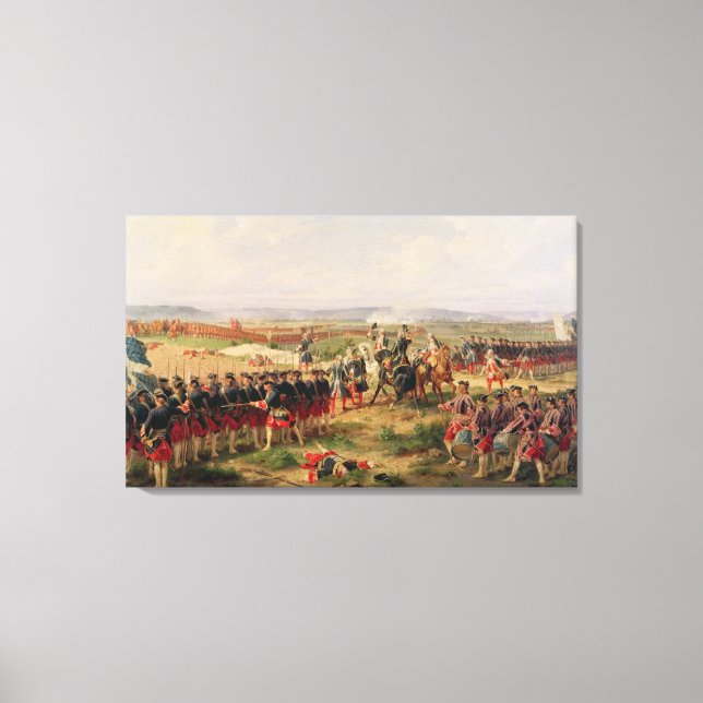 Toile Bataille de Fontenoy (Recto)