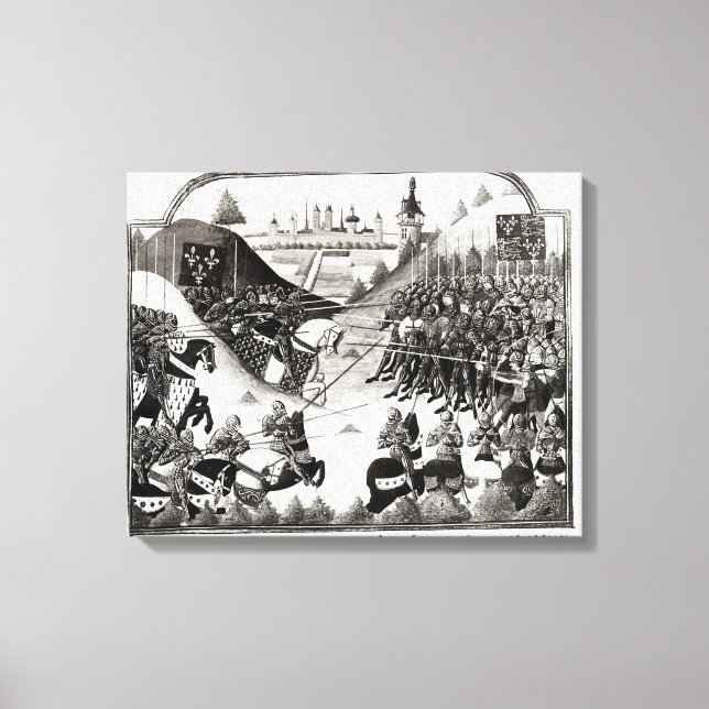 Toile Bataille de Formigny (Recto)