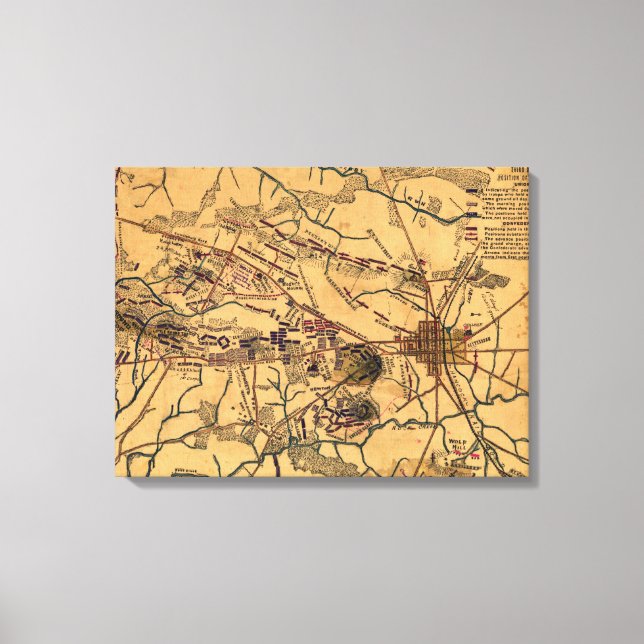 Toile Bataille de Gettysburg 11 (Recto)