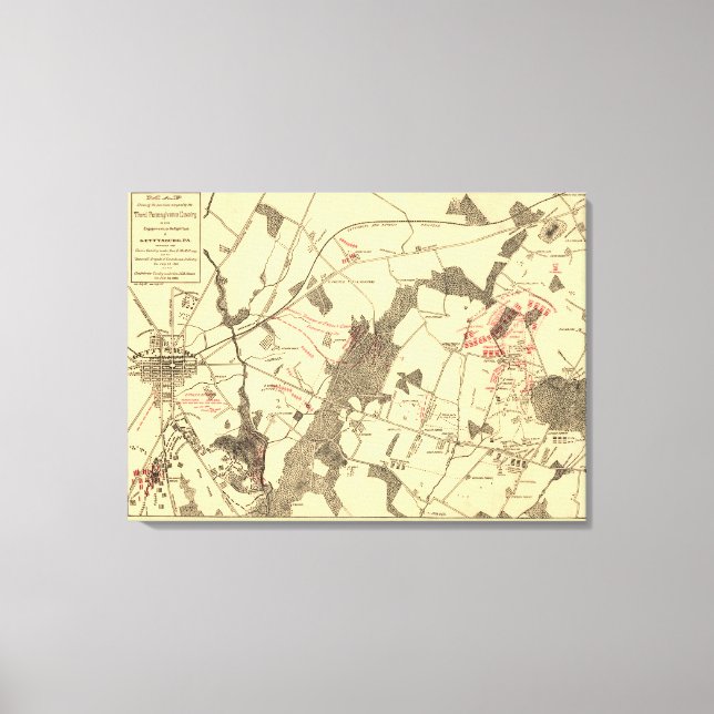 Toile Bataille de Gettysburg 15 (Recto)