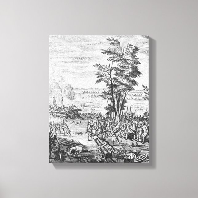Toile Bataille de Malplaquet (Recto)