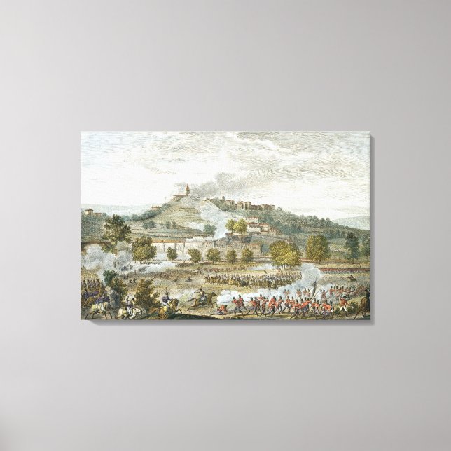 Toile Bataille de Montebello et Casteggio, 20 Prairia (Recto)