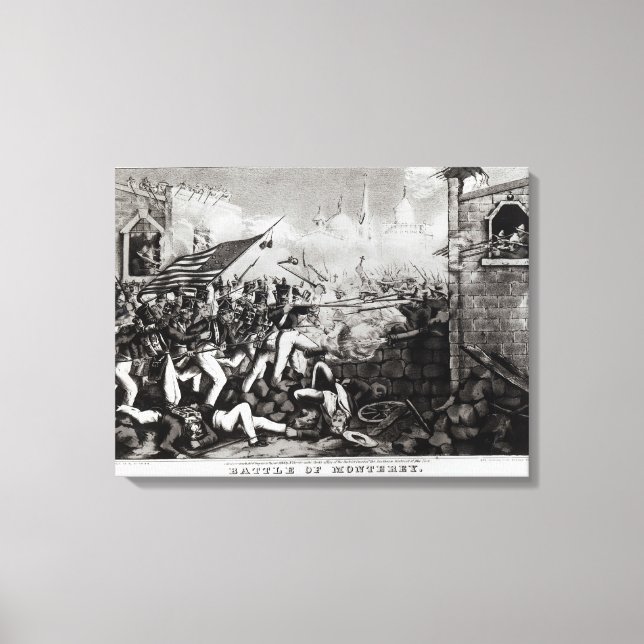 Toile Bataille de Monterey (Recto)