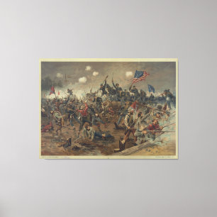 Toile Bataille de Spottsylvania par L. Prang et Cie.