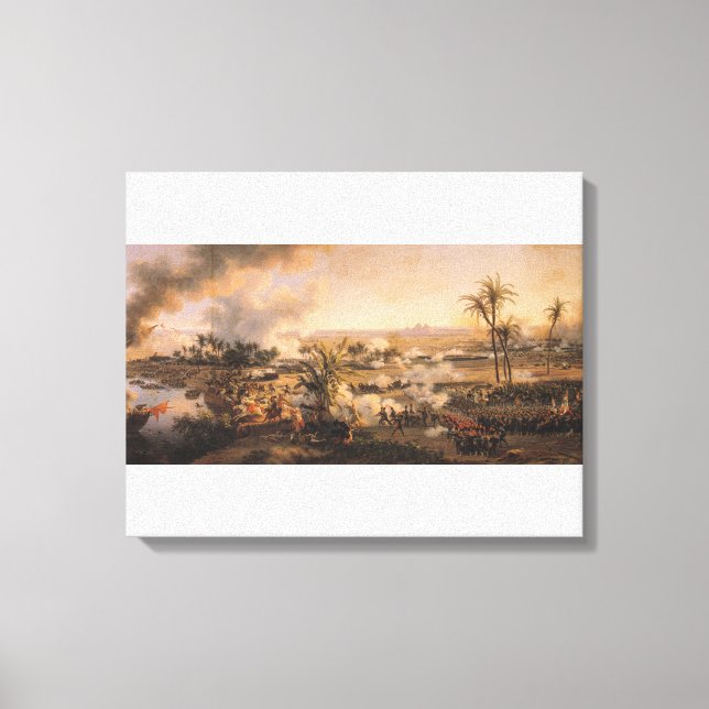 Toile Bataille des Pyramides, le 21 juillet 1798, 1806 (Recto)