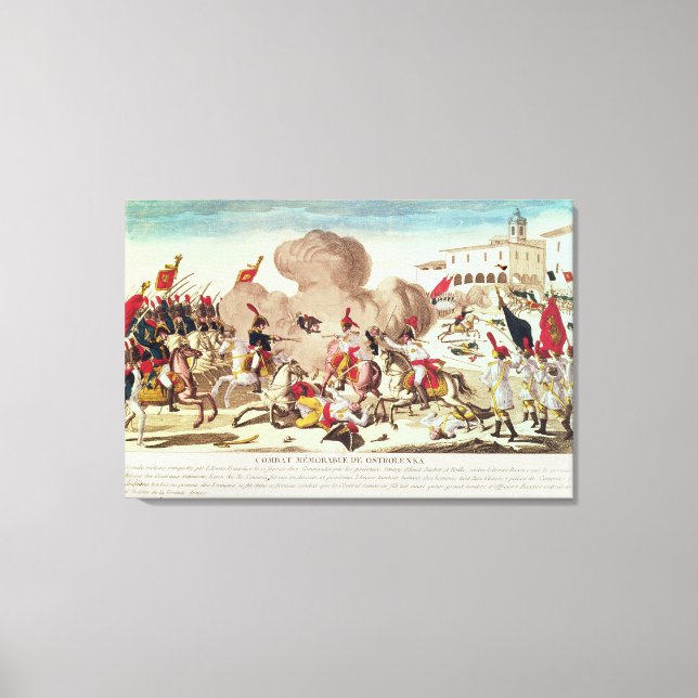 Toile Bataille d'Ostrolenka (Recto)