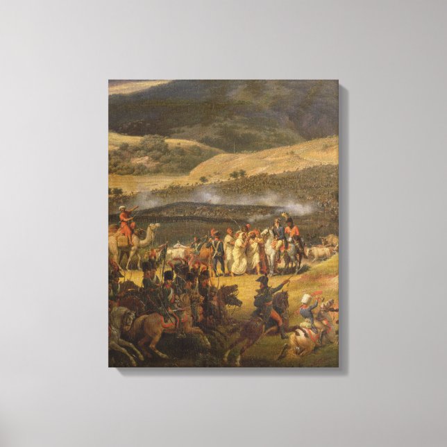 Toile Bataille du mont Thabor, le 16 avril 1799, 1808 (Recto)