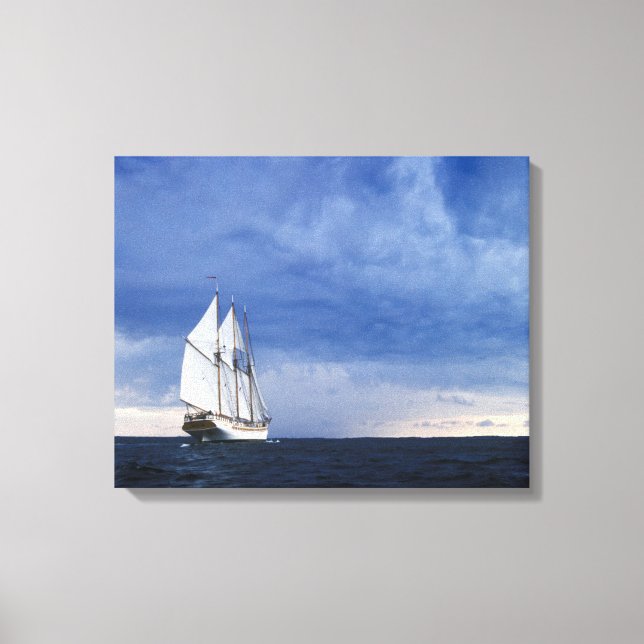 Toile Bateau À Voile Sur La Mer Baltique (Recto)