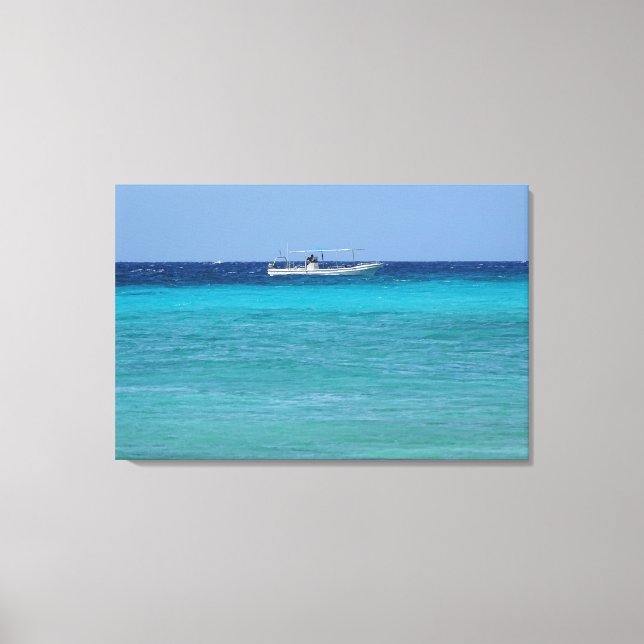Toile Bateau dans les Caraïbes (Recto)