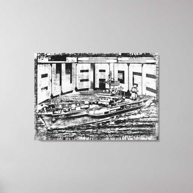 Toile Bateau de commande Blue Ridge Stretted Canvas Prin (Recto)