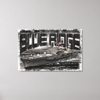 Bateau de commande Blue Ridge Stretted Canvas Prin