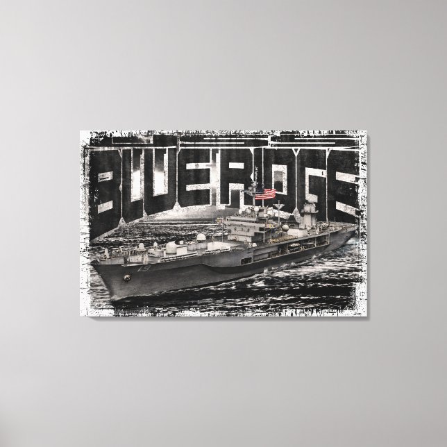 Toile Bateau de commande Blue Ridge Stretted Canvas Prin (Recto)