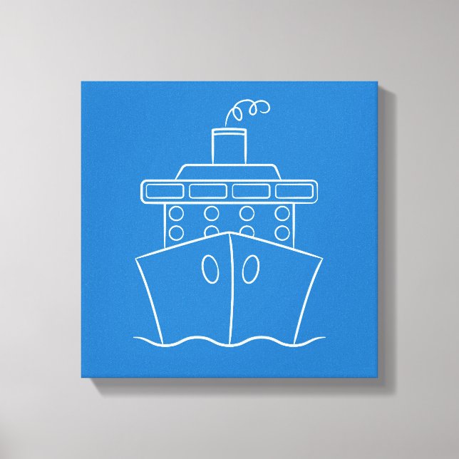 Toile Bateau de croisière (Recto)