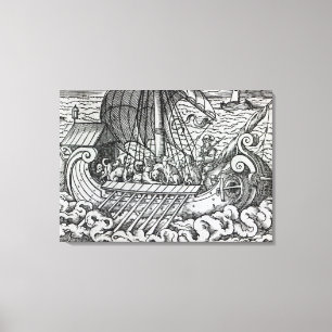 Toile Bateau de Viking