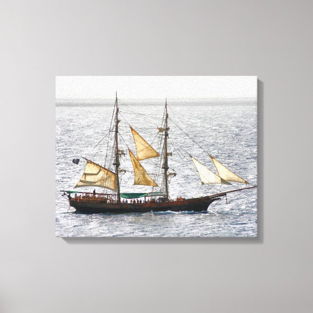 Toile Bateau pirate (Recto)