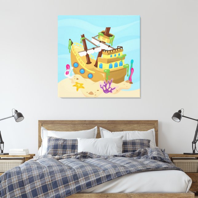Toile Bateau Pirate (Insitu(Chambre))