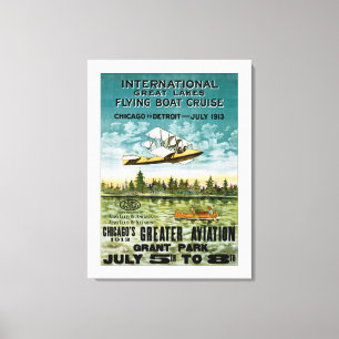 Toile Bateau volant des Grands Lacs