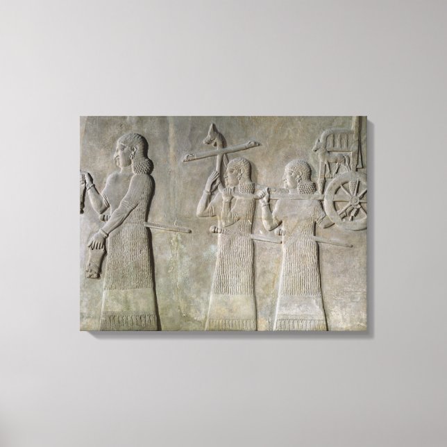 Toile Bateaux à boisson et char royal (Recto)