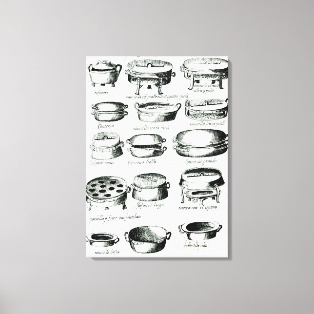 Toile Bateaux à Cuisines diverses, 1570 (Recto)