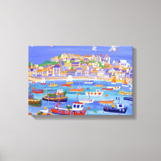 Toile Bateaux dans le port, St Ives