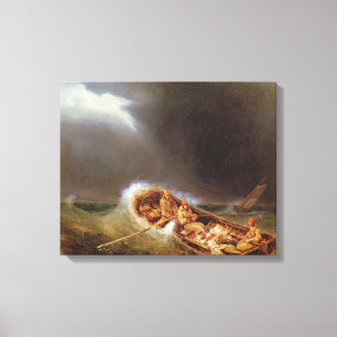 Toile Bateaux de Dieppe Retour de la pêche