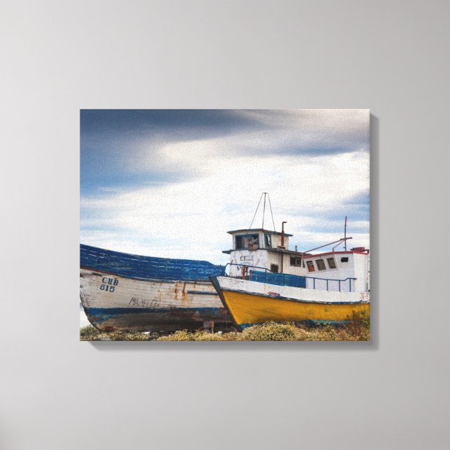 Toile Bateaux de pêche (Recto)