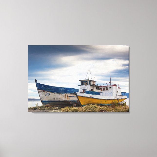 Toile Bateaux de pêche (Recto)