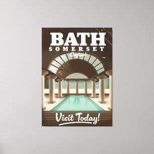 Toile Bath Somerset Angleterre affiche voyage