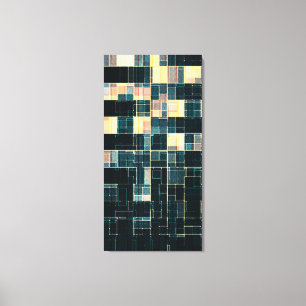 Toile Bâtiment de bureau la nuit
