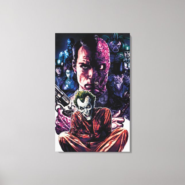 Toile Batman - Arkham Unhinged #11 Cover (Recto)